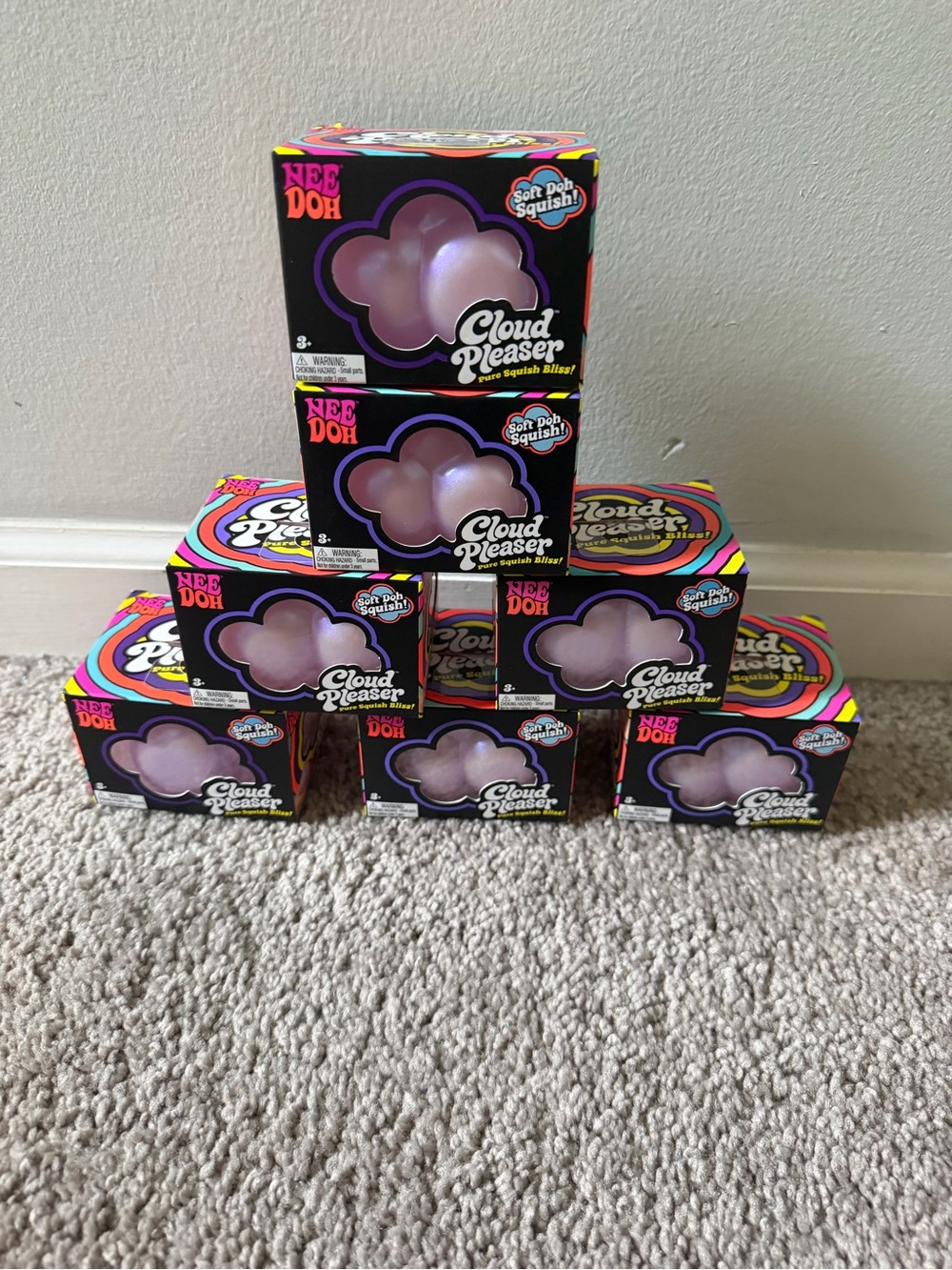 NeeDoh Cloud Pleaser - lot of 7